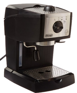 de longhi ec155 15 bar pump espresso and cappuccino maker