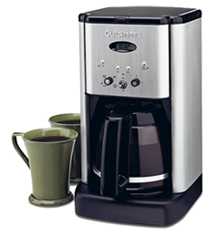 Cuisinart Brew Central DCC-1200 12 Cup Programmable Coffeemaker, Black/Silver